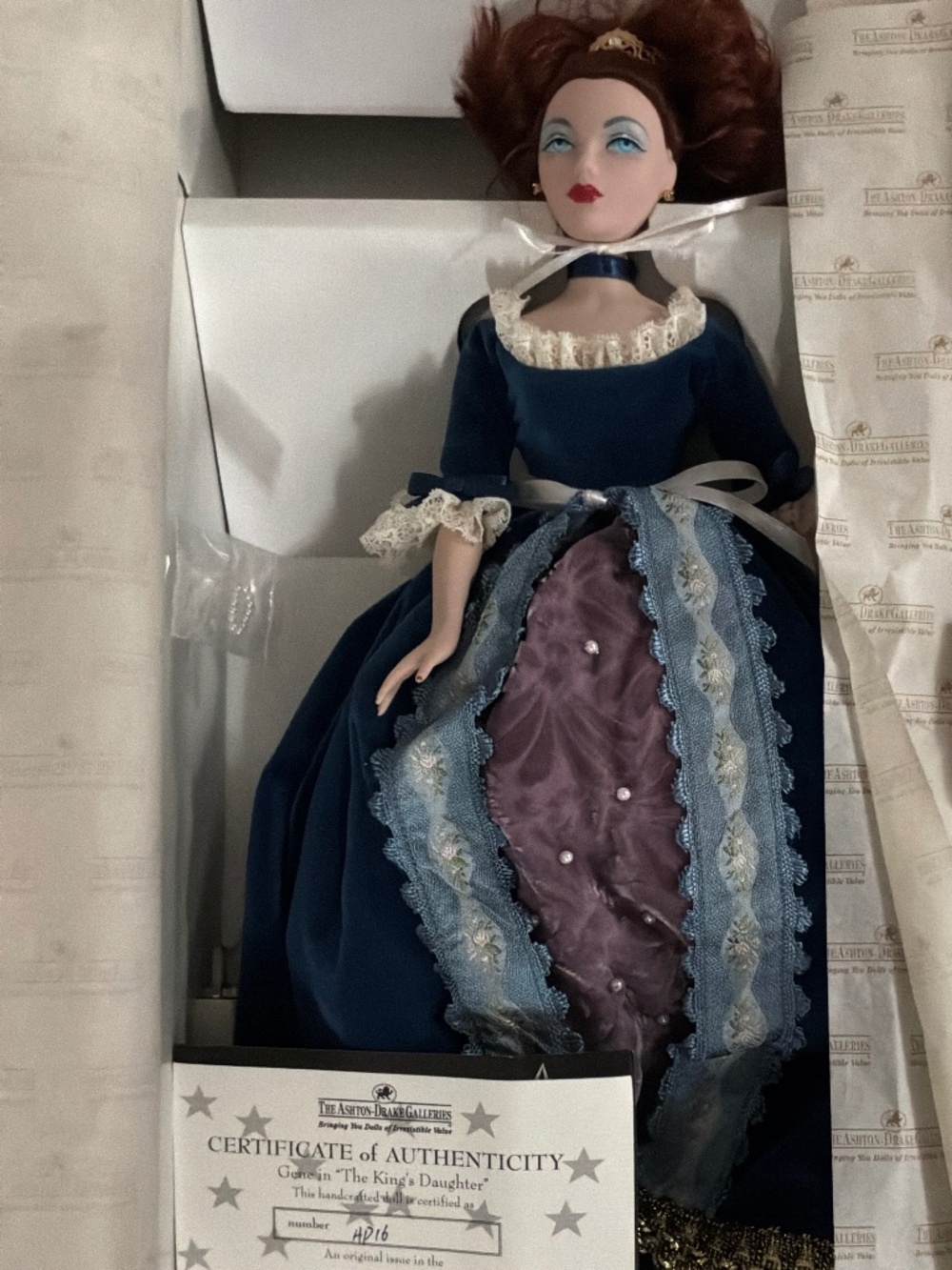 Gene doll. The Kings Daughter